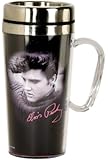 Elvis Presley Insulated Travel Mug, Black