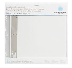 Martha Stewart Crafts 12-by-12-inch Album Refills