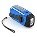 OUTAD Outdoor Multi-functional Radio Rechargeable Waterproof Flashlight/ Torches (blue)