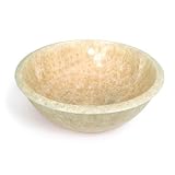 Round Undermount Sink Material: Forest Marble