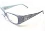 Fendi Cold Insert F816 Eyeglasses Silver Blue 058 Optical Frame