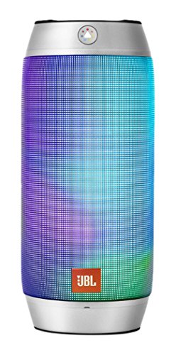 JBL 【国内正規品】PULSE2 マルチカラーLED搭載Bluetoothスピーカー 防水対応 ワイヤレスポータブル対応 シルバー JBLPULSE2SILJN