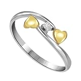 Classic and Elegantly Designed Diamond Heart Shaped Ring