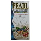 Kikkoman Pearl Creamy Vanilla Organic Soy Milk, 32-Ounce (Pack of 6)