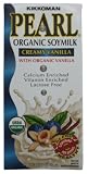 Kikkoman Pearl Creamy Vanilla Organic Soy Milk, 32-Ounce (Pack of 6)