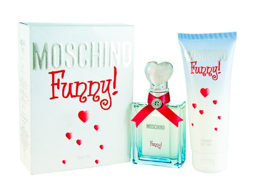 Moschino Funny, femme / woman, Geschenkset (Eau de Toilette 50 ml + Body Lotion 100 ml) Preisvergleich