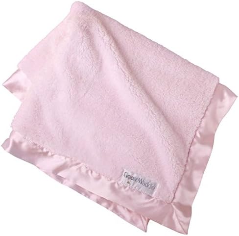 GooseWaddle Luxurious Classic Plush Baby Blanket, Pink