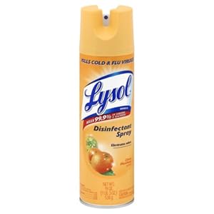 Lysol Disinfectant Spray, Citrus Meadows, 19 Ounce