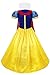 TIAOBU Adult Women Princess Costume Dress Hair Hoop Halloween Cosplay (X-Large, Yellow, Blue)
