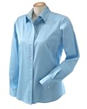Devon & Jones Pink Stretch Sateen Blouse. DP630W
