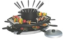 Andrew James Raclette Grill & Fondue Set