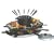 Andrew James Raclette Grill & Fondue Set