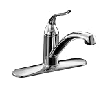 KOHLER K-15071-P-CP Coralais Decorator Kitchen Sink Faucet, Polished Chrome