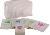 Bebe Belbebe Sampler Set; 6 Individual Packets + Soap: Gel Rinfrescante, Latte Detergente, Ciao Zizi, Bagno, Shampoo, Crema Fluida