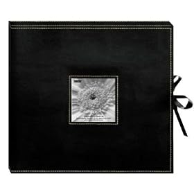 3RING SCRAPBOOK IN BOX BLACK Papercraft, Scrapbooking (Source Book)