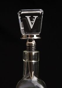 Monogram Bottle Stopper - V