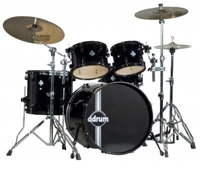 Ddrums Diablo Player - Black 5-Piece Drum Set