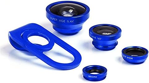 Megedream Universal Professional HD Mobile Phones Camera Lens 2 in 1 Macro Lens CPL Lens Camera Lens Kit Super Wide Angle Lens Digital SLR Pro Lens Kit for Android IOS Samsung iPhone Tablet