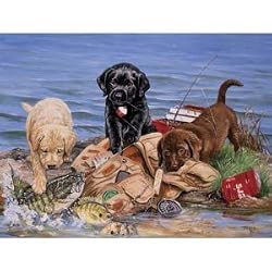 Three Little Fishermen Jigsaw Puzzle 500 Piece