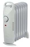 5 Fin Mini 450 Watt Oil Filled Portable Radiator