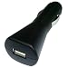 LUPO USB BLACK CAR CHARGER (FOR IPOD VIDEO, NANO, PHOTO, MINI, SHUFFLE, ALL MP3 & MP4 PLAYERS, PDA's etc)