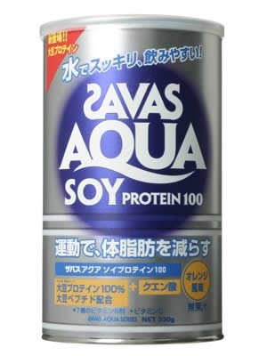 ザバス (SAVAS)  アクア ソイプロテイン 100 330g