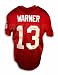 Autographed Kurt Warner Arizona Cardinals Red Reebok Authentic Jersey