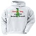 My Canaan Dog Can Kick Rudolph's Butt Adult Hooded Sweatshirt (Hoodie / Hoody) Various Colors