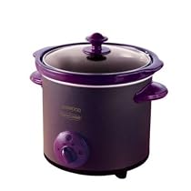 Kenwood CP666 Curry Cooker - Cuiseur vapeur mijoteur curry - noir/aubergine