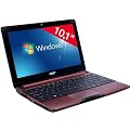 Acer Aspire One D270-26DKK Ultraportable 10,1" (25,6 cm) Intel Atom 320 Go 1024 Mo Windows 7 Starter Rouge