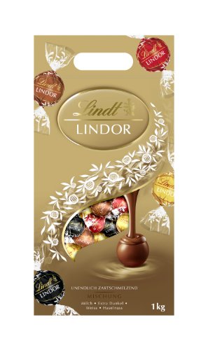 Lindt & Sprüngli Lindor Kugeln Mischbeutel 1kg, 1er Pack