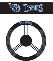Tennessee Titans Poly-Suede Steering Wheel Cover - NFL