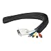 MANHATTAN Flexibler Kabelkanal schwarz 1,8 m lang 14 cm Durchmesser alle Kabel in einer Huelle fuer sicheres Kabelmanagement