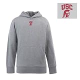 USC Trojans Hoodie Sweatshirt - NCAA Antigua Youth Signature Hood Heather