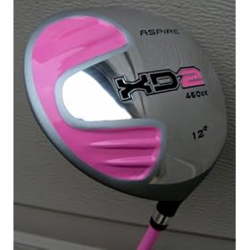 2009 Ladies Pink Golf Club Driver Titanium 460cc Graphite Shaft Latest Technology $179.99 Retail