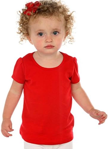 Kavio! Infants Scoop Neck Puff Sleeve
