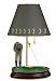 Sports Golf Animated Lamp Cherry Wood Base Image