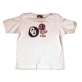 Oklahoma Sooners Oklahoma White Li'l Fan Infant Team Tee