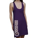 NCAA Western Carolina Catamounts Ladies Retro Junior's Racerback Dress - Purple