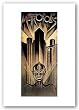 Metropolis by Anonymous 14"x32.5" Art Print Poster