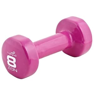 ZoN 8-Pound Dumbbell (Pink)
