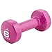 ZoN Pink Dumbbell, 8-Pound (Sold Individually)