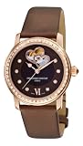 Frederique Constant Women's FC-310CDHB2PD4 Ladies Automatic Brown Diamond Dial Watch