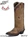 Women's JUSTIN BOOTS Cowboy Boots Tan Rough Out 13