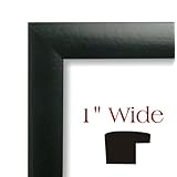 Picture Frame / Poster Frame 1' Wide Contemporary Matte Black