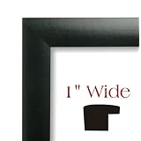 Picture Frame / Poster Frame 1" Wide Contemporary Matte Black (1WB3)