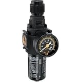 Ingersoll Rand Combination Over/Under Filter-Regulator with Gauge - 1/2in., Model# P244-610