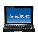 ASUS Eee PC Seashell 1005PE-MU27-BK 10.1-Inch Netbook with Kindle for PC (Black)