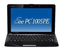 ASUS Eee PC Seashell 1005PE-MU17-BK 10.1-Inch Black Netbook - Up to 11 Hours of Battery Life