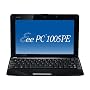 ASUS Eee PC Seashell 1005PE-PU17-BK 10.1-Inch Black Netbook - Up to 14 Hours of Battery Life